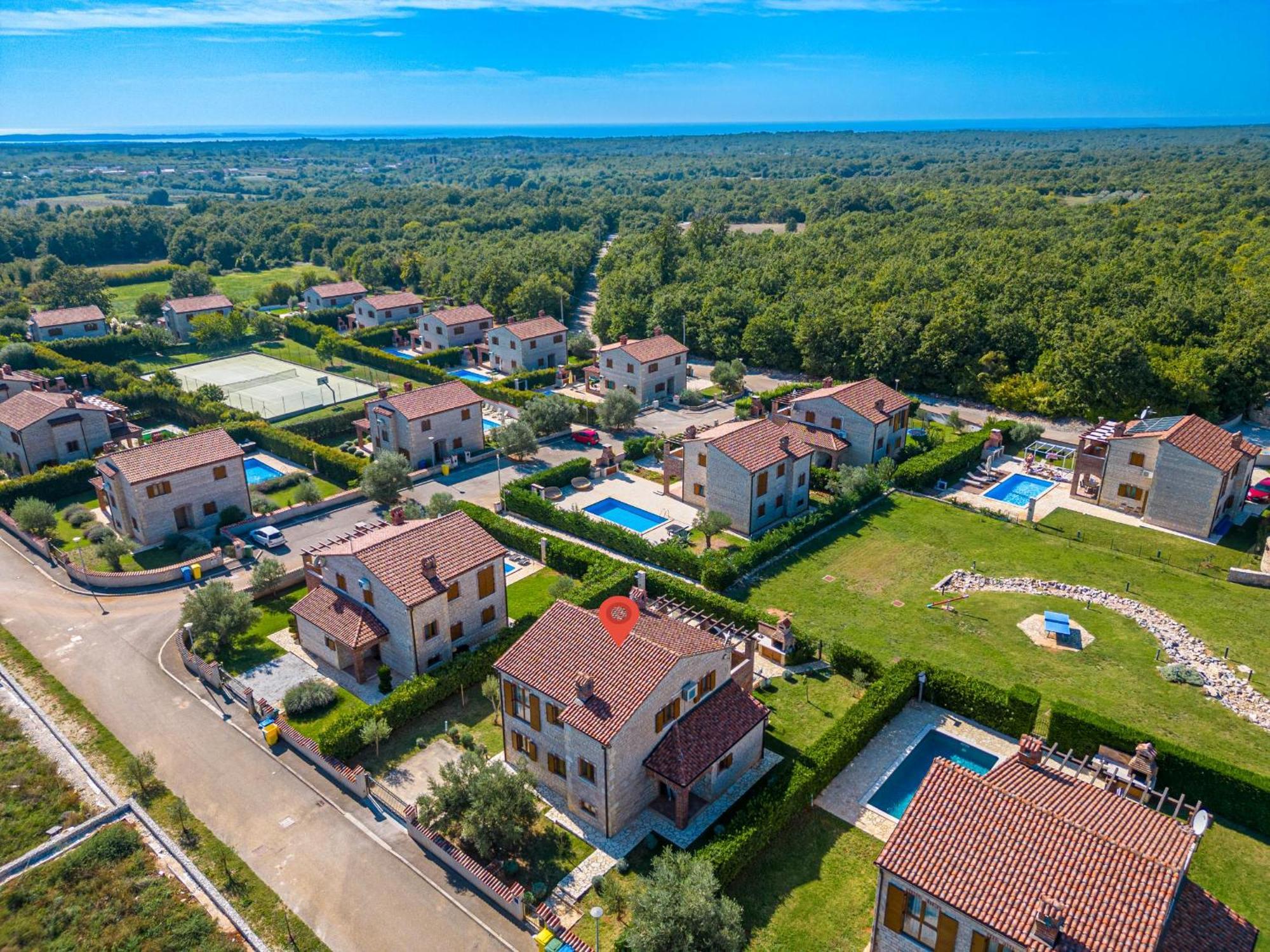 Villa Paradis 6 Juršići Екстериор снимка